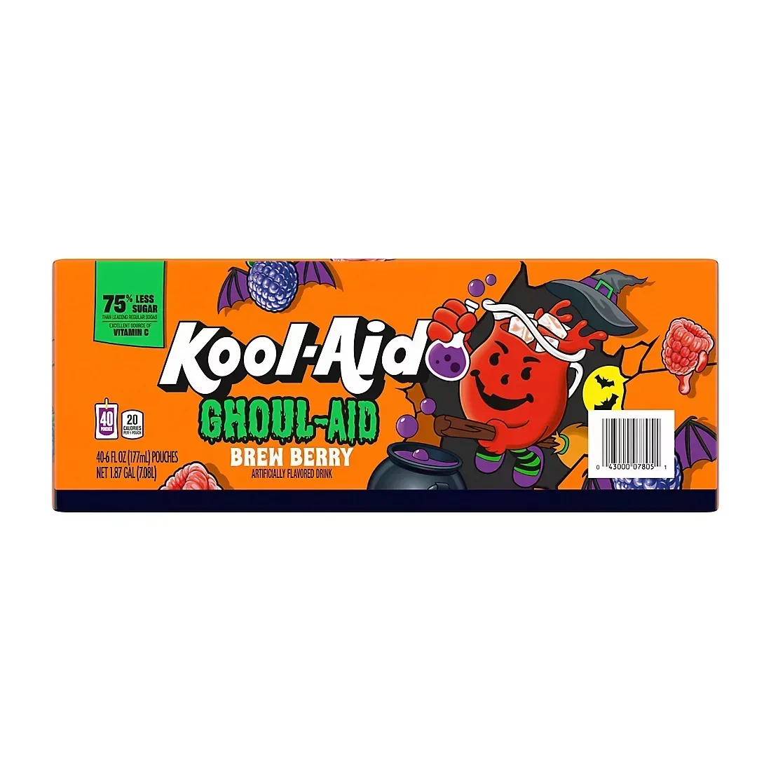 Kool-Aid Ghoul-Aid Jammers Scary Berry, 40 ct - Image 3