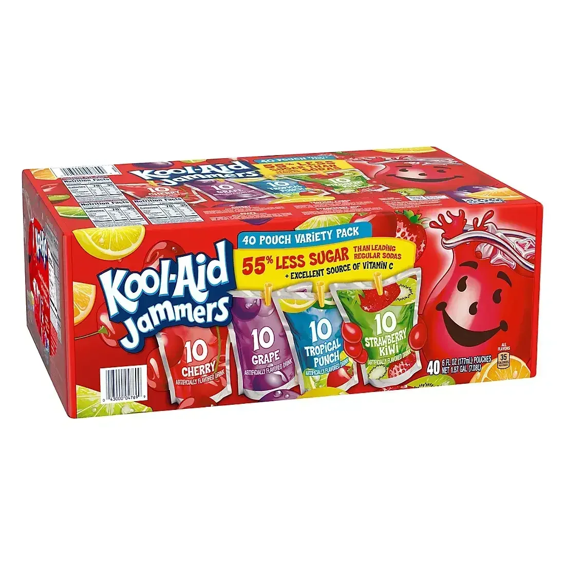 Kool-Aid Jammers Soft Drink Variety Pack, 40 pk./6 fl. oz. - Image 2