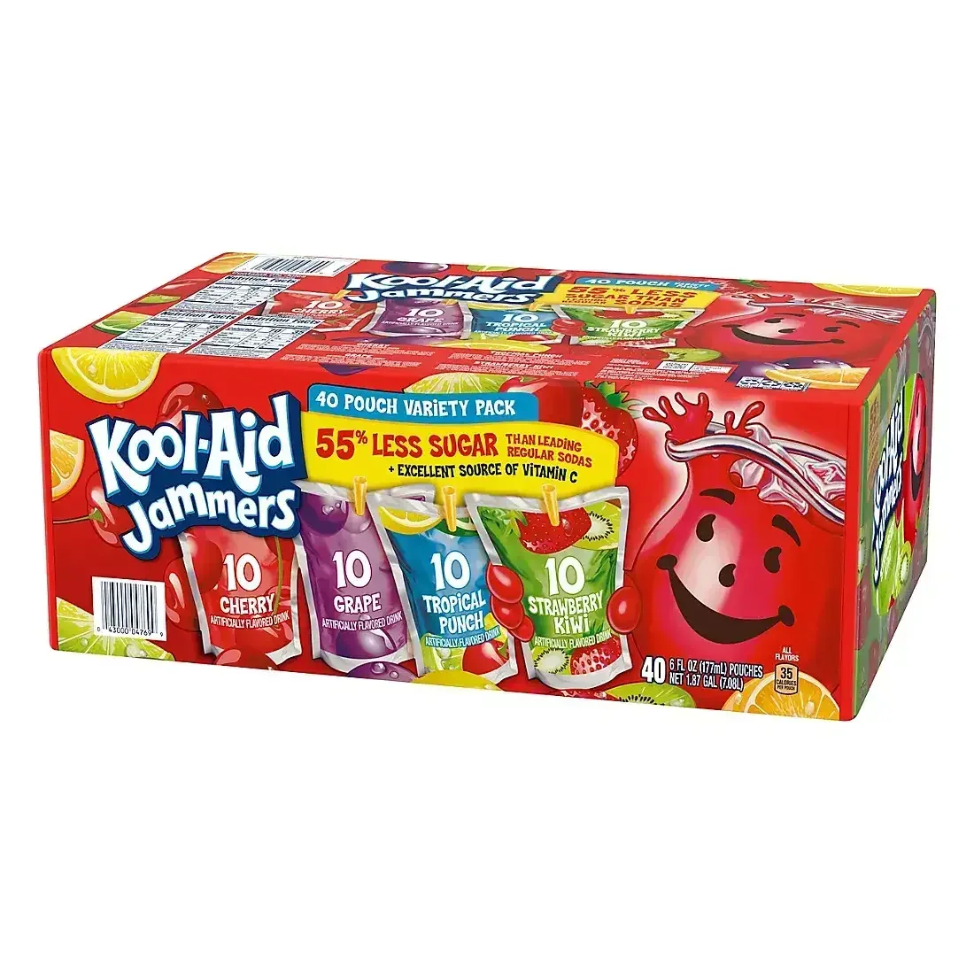 Kool-Aid Jammers Soft Drink Variety Pack, 40 pk./6 fl. oz. - Image 3
