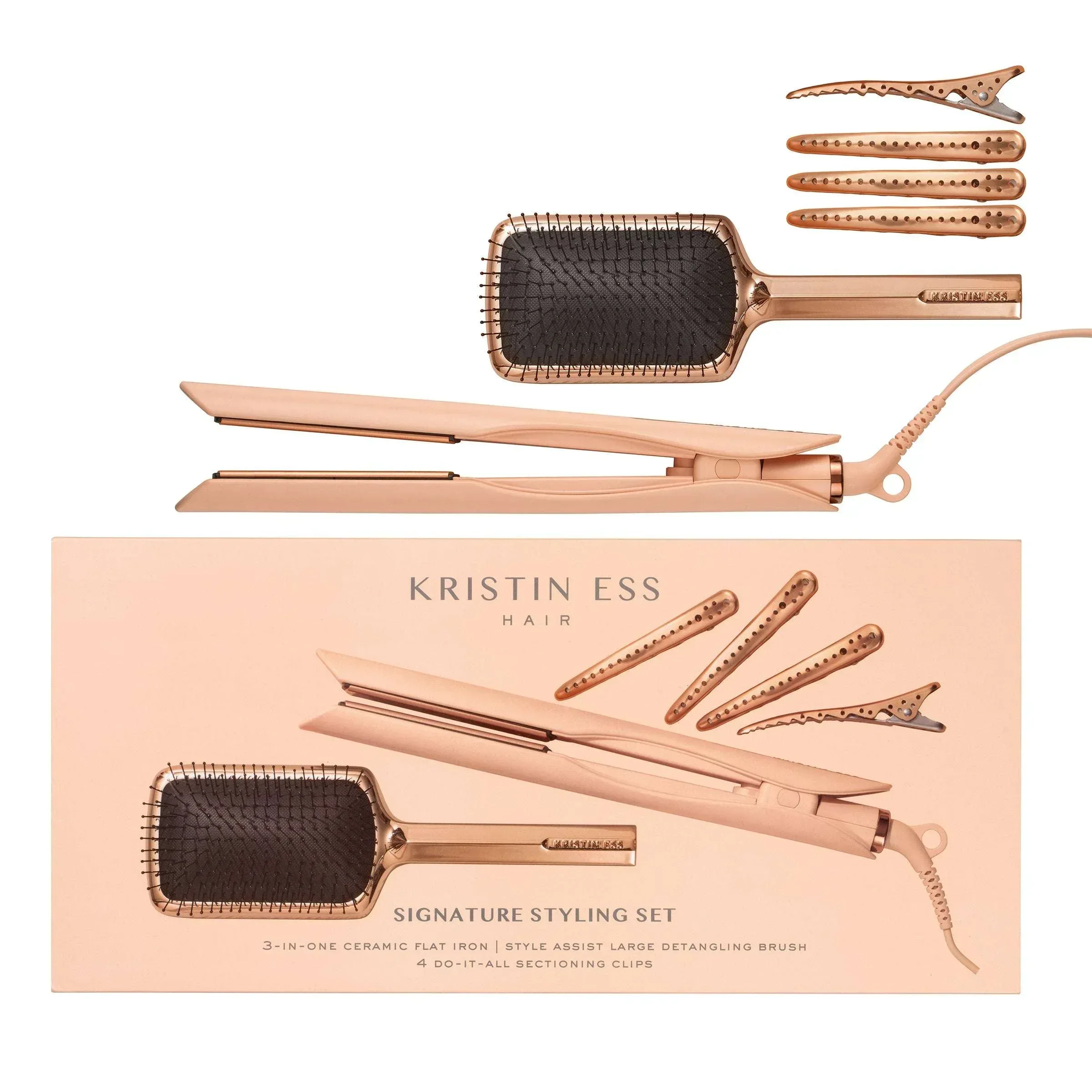Kristin Ess Hair Signature Styling Set 3-in-1 Ceramic Flat Iron - Image 3