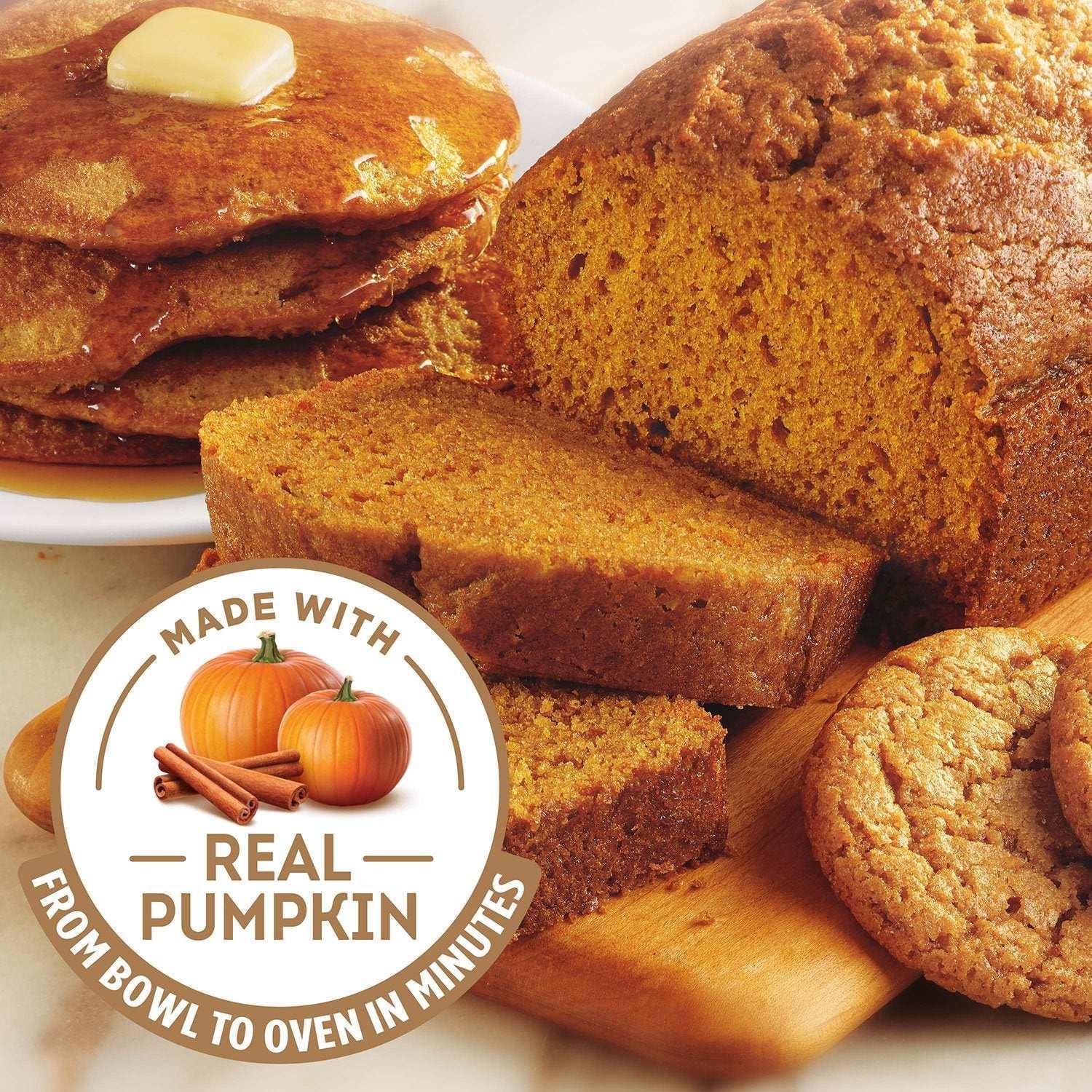 Krusteaz Pumpkin Spice Baking Mix, 15 oz., 3 pk. - Image 9
