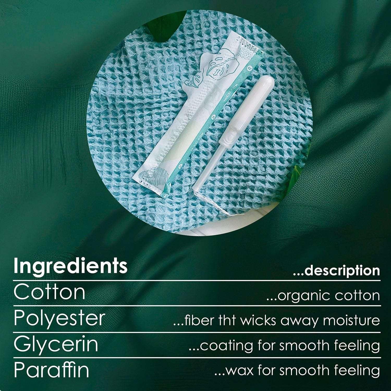 L. Organic Cotton Tampons Duo Pack, Unscented, 84 ct. - Image 5