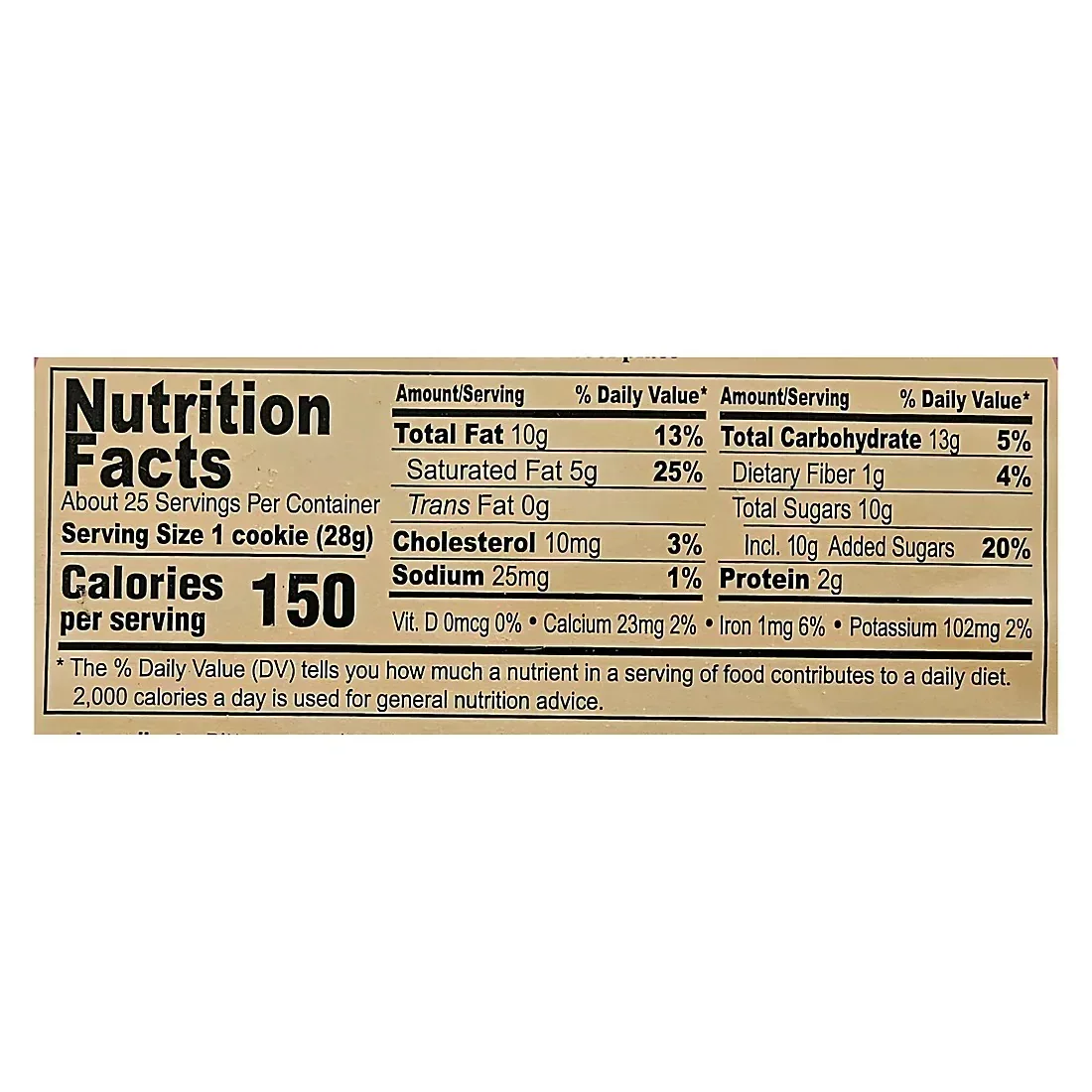 Laceys Almond & Dark Chocolate Cookies, 25 oz. - Image 4