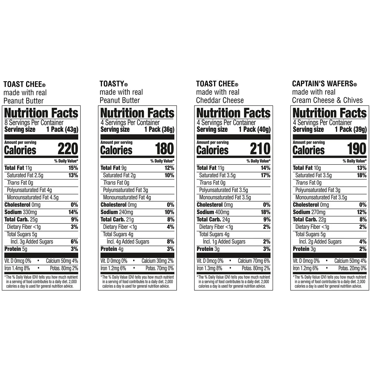 Lance Variety Pack Sandwich Crackers, 40 pk. - Image 4