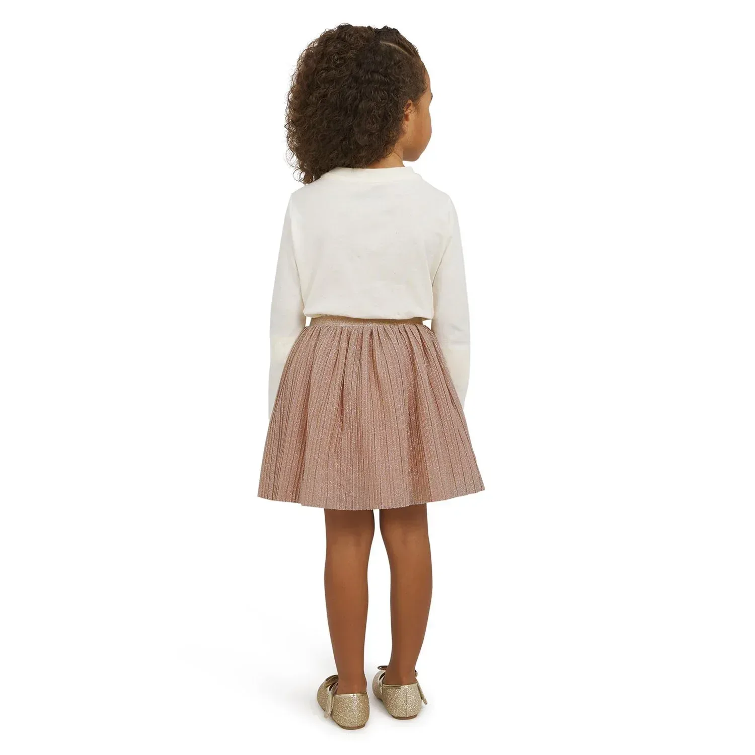 Lands' End Toddler Girls Holiday Skirt - Image 4