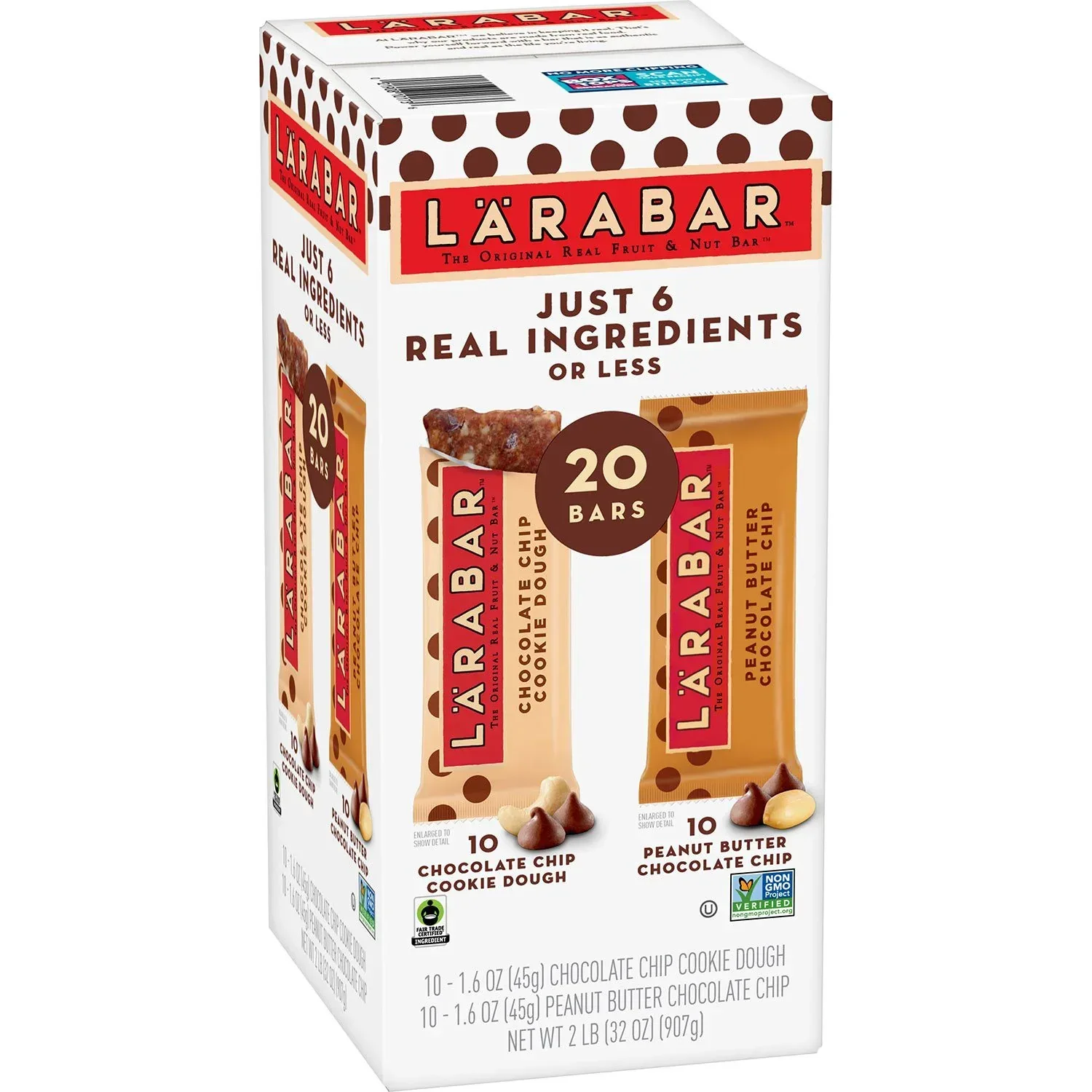 Larabar Gluten-Free Bars, Variety Pack, 20 pk. - Image 2