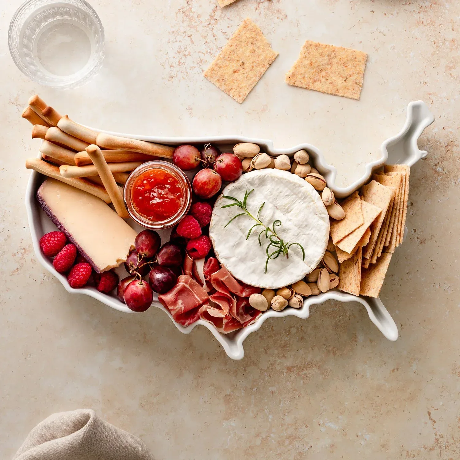 Lark Handmade Porcelain Country Platter - Image 4