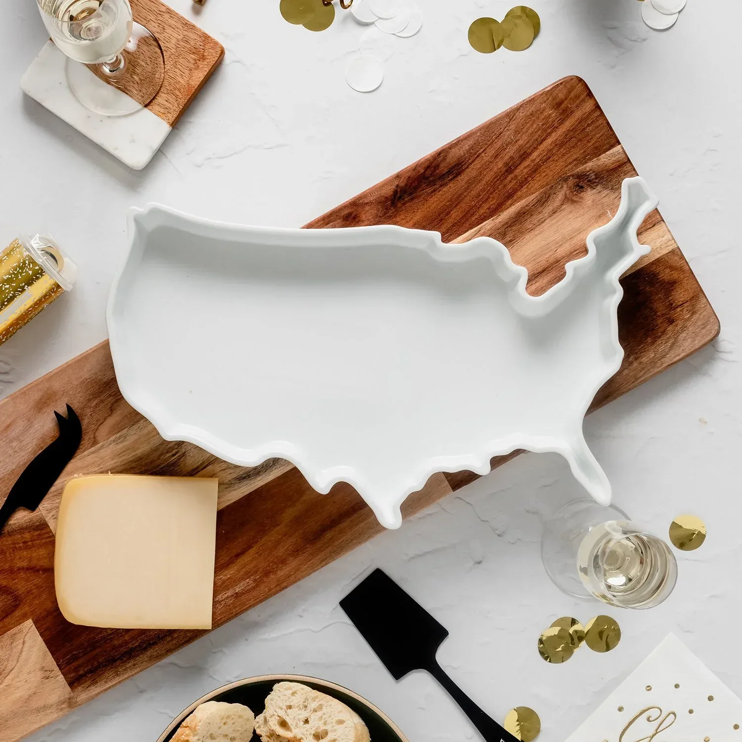 Lark Handmade Porcelain Country Platter - Image 5