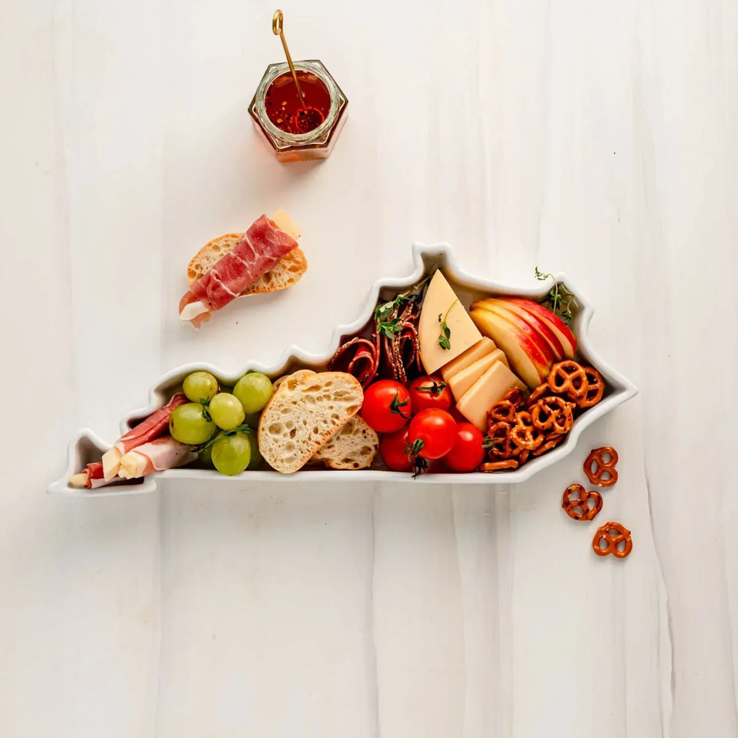 Lark Porcelain State-Shaped Bake & Serve Dish, Choose State - Image 17