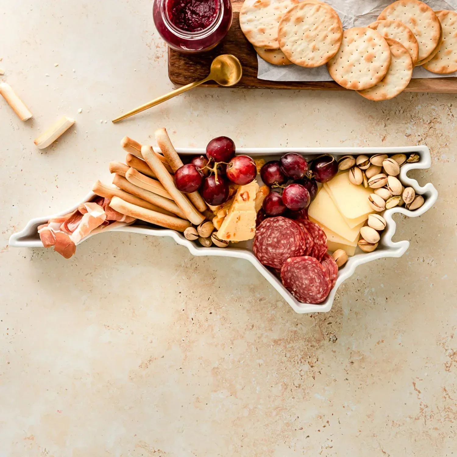 Lark Porcelain State-Shaped Bake & Serve Dish, Choose State - Image 31