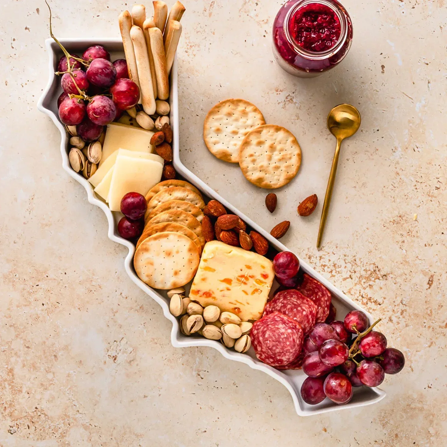 Lark Porcelain State-Shaped Bake & Serve Dish, Choose State - Image 8