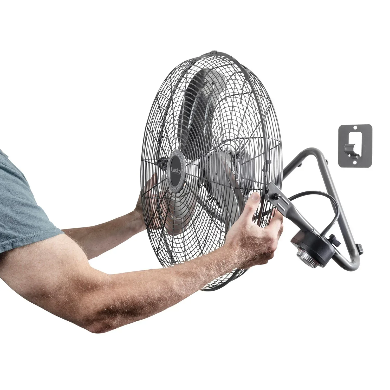 Lasko Max Performance 20" High Velocity Floor or Wallmount Fan - Image 9