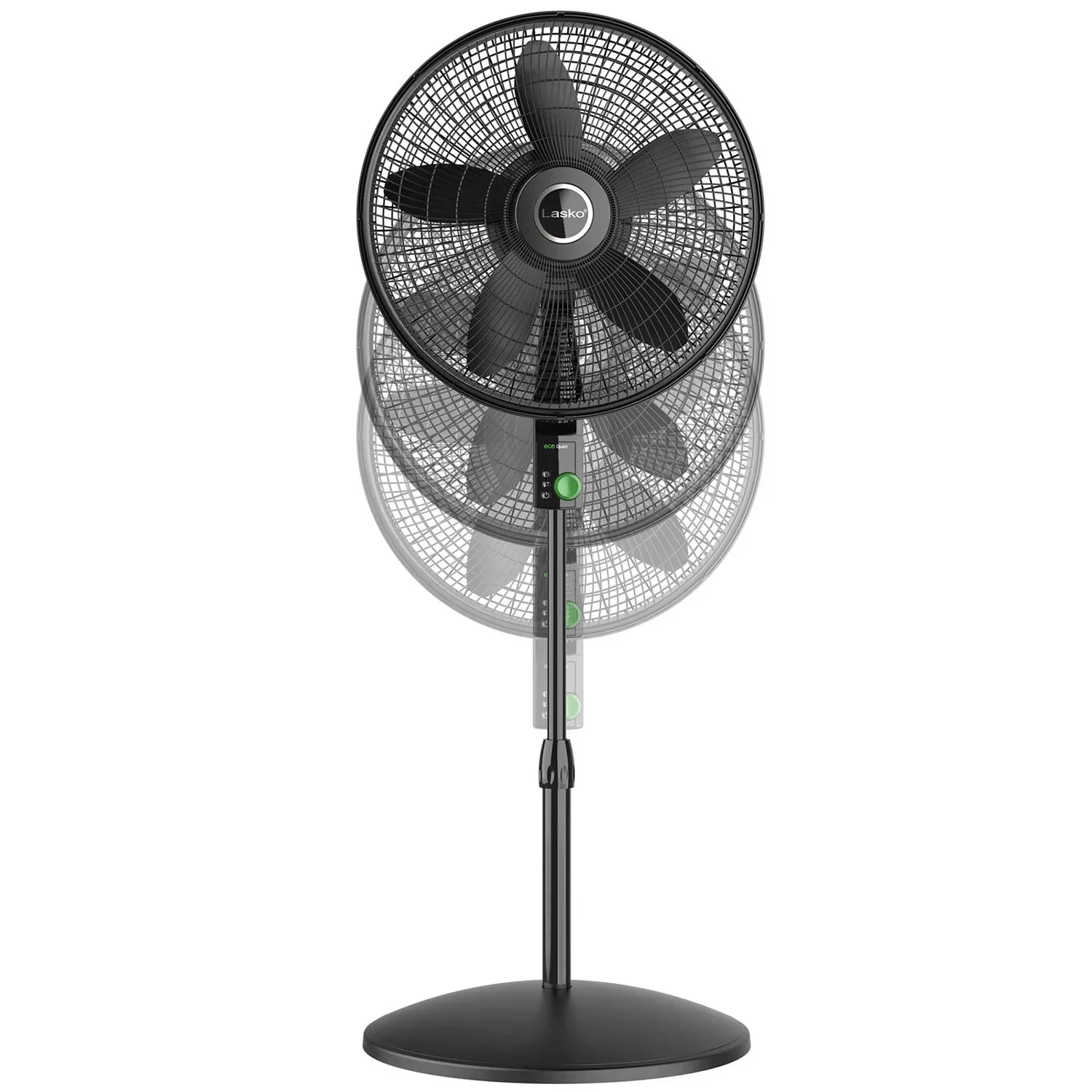 Lasko WhisperForce 18" Eco Quiet DC Pedestal Fan with Remote Control - Image 8