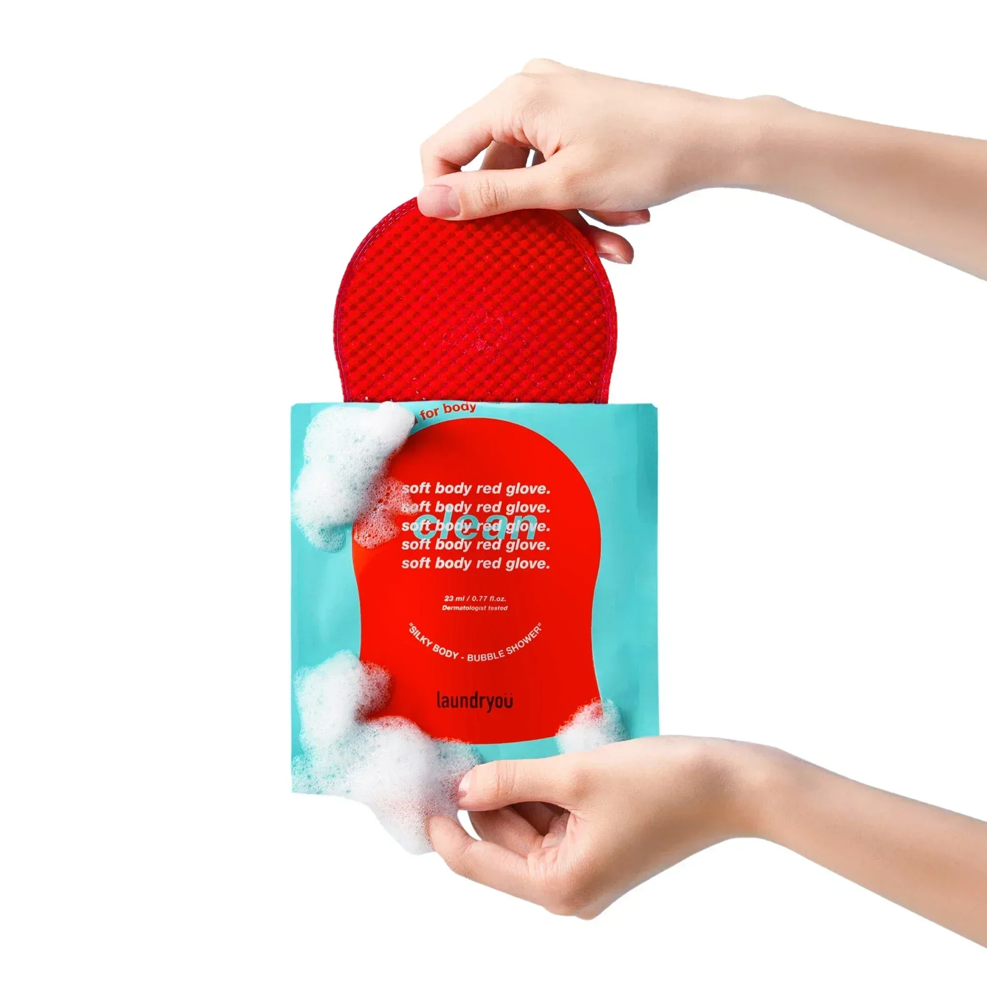 laundryou Soft Body Red Glove Clean, 10-pack - Image 4