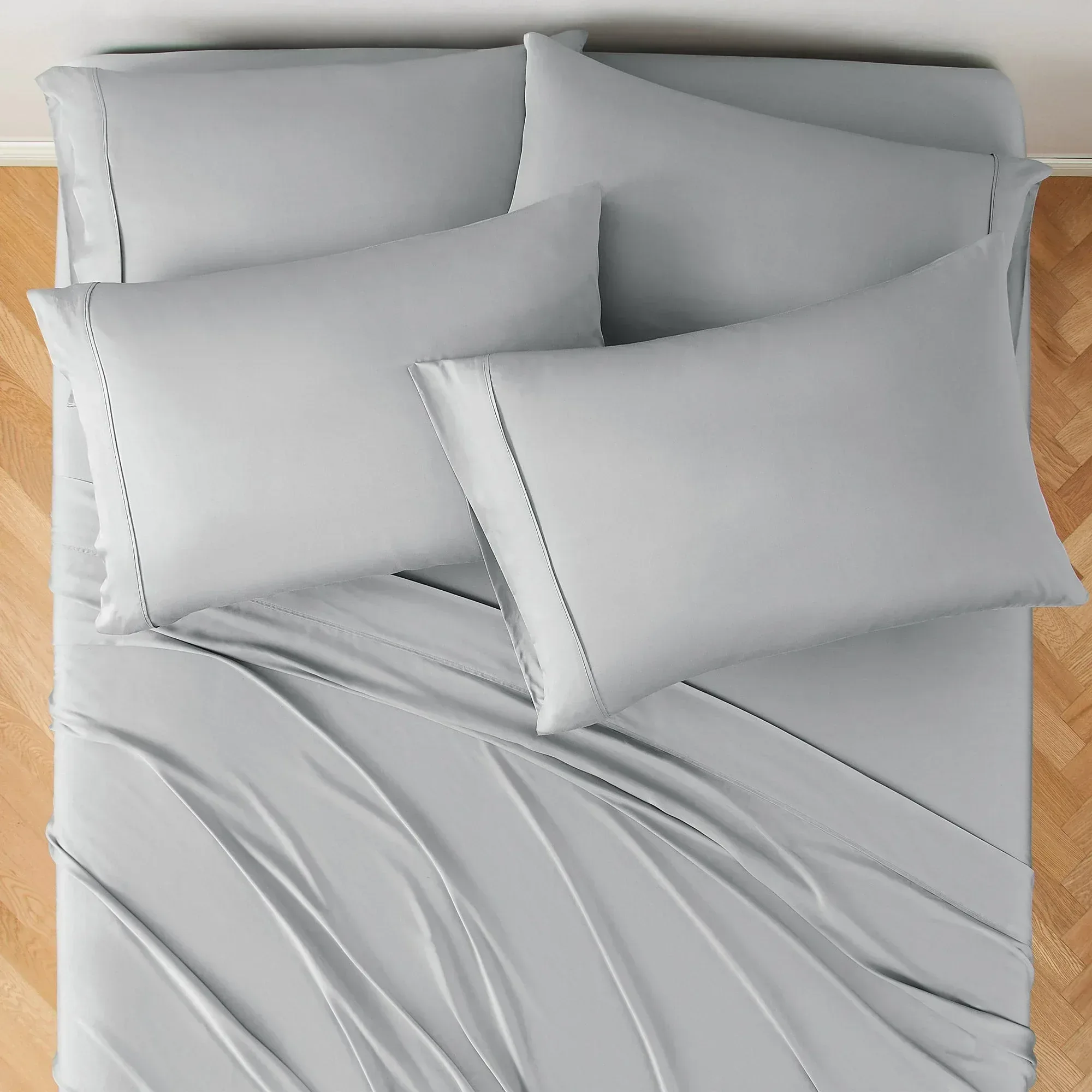 Layered Essentials 100% Rayon from Bamboo 6-piece Sheet Set - Image 3