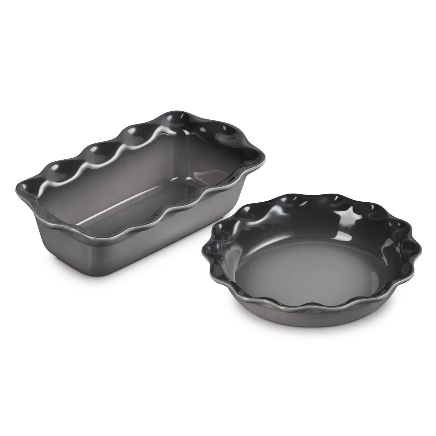 Le Creuset Heritage Fluted Pie Dish & Loaf Pan Set - Image 5