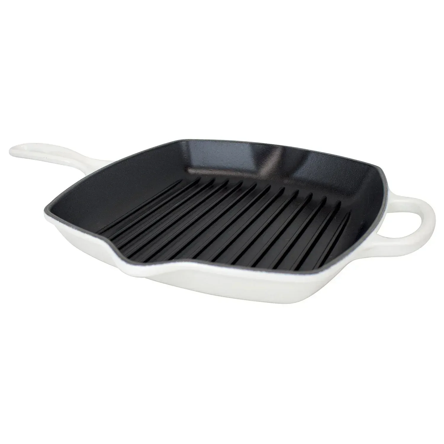 Le Creuset Signature Square Cast Iron Skillet Gril (10.25") - Image 2