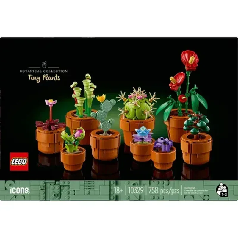LEGO Icons Tiny Plants Building Set for Adults 10329 (758 Pieces) - Image 3