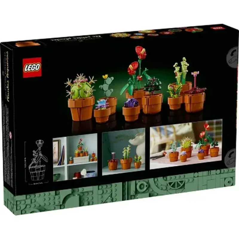 LEGO Icons Tiny Plants Building Set for Adults 10329 (758 Pieces) - Image 4