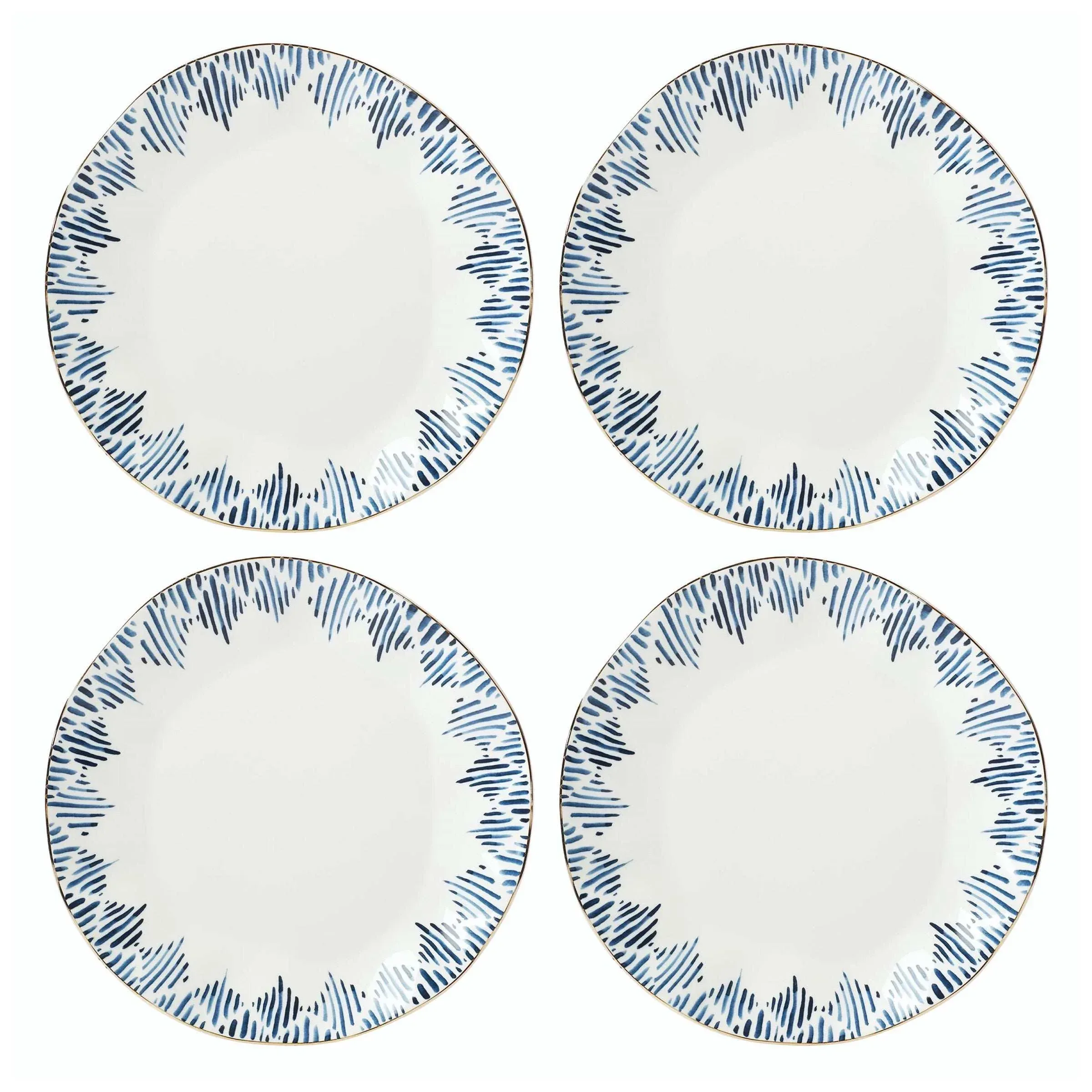 Lenox Blue Bay Porcelain 12-piece Dinnerware Set - Image 3