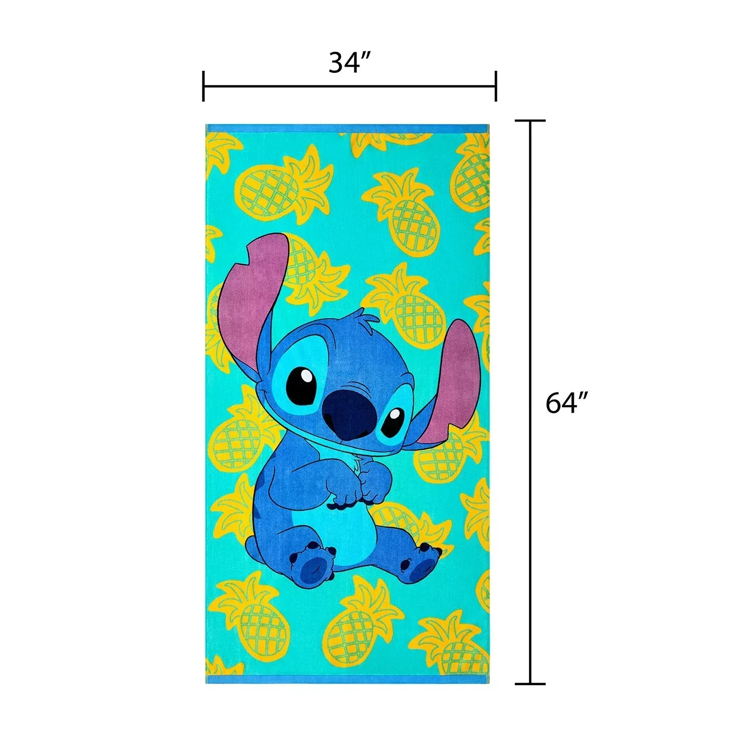 Licensed Character Kids Beach Towel 34" x 64" - Image 4