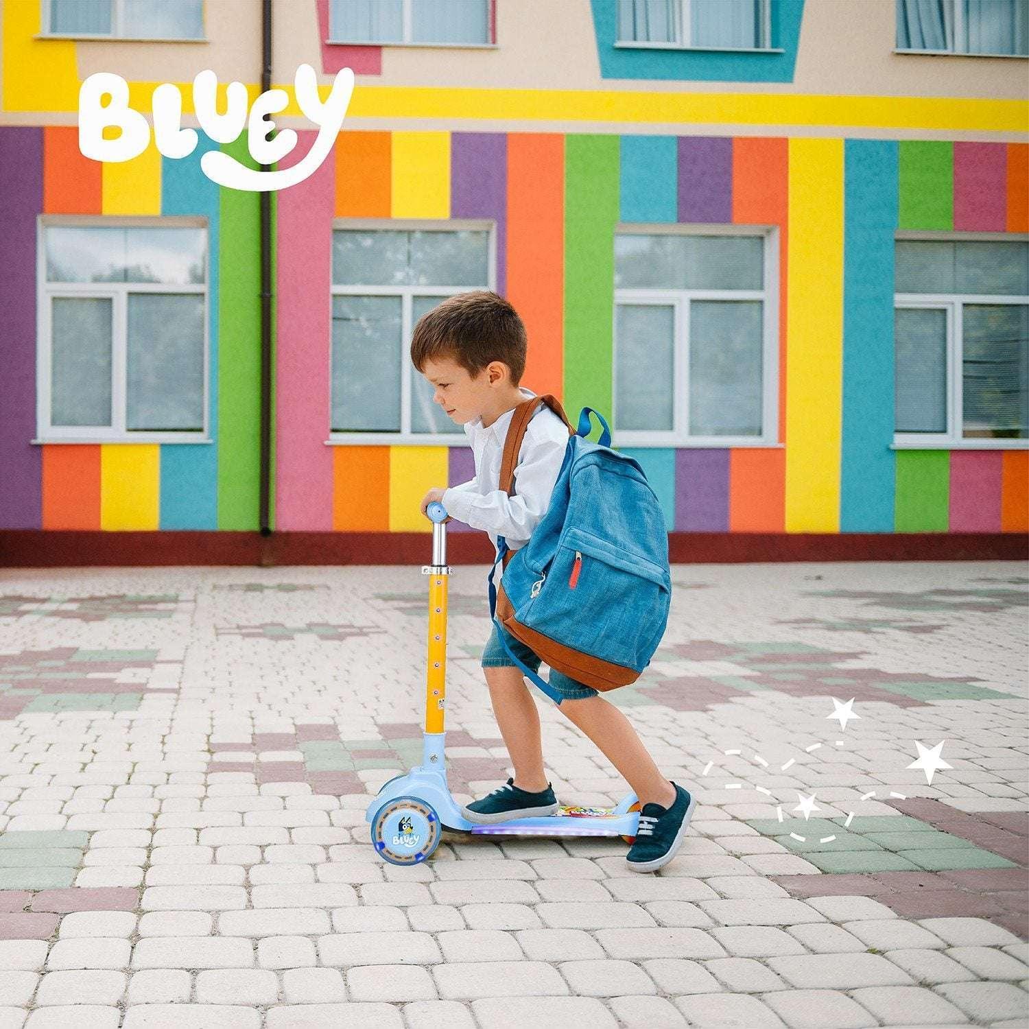 Licensed Kids Light Up 3-Wheel Scooter - Image 2