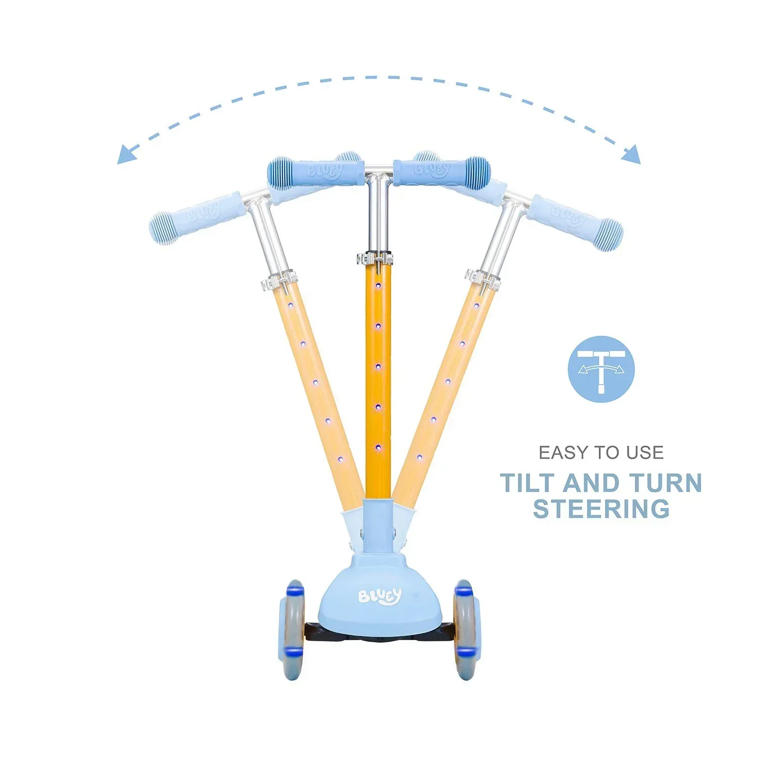 Licensed Kids Light Up 3-Wheel Scooter - Image 3