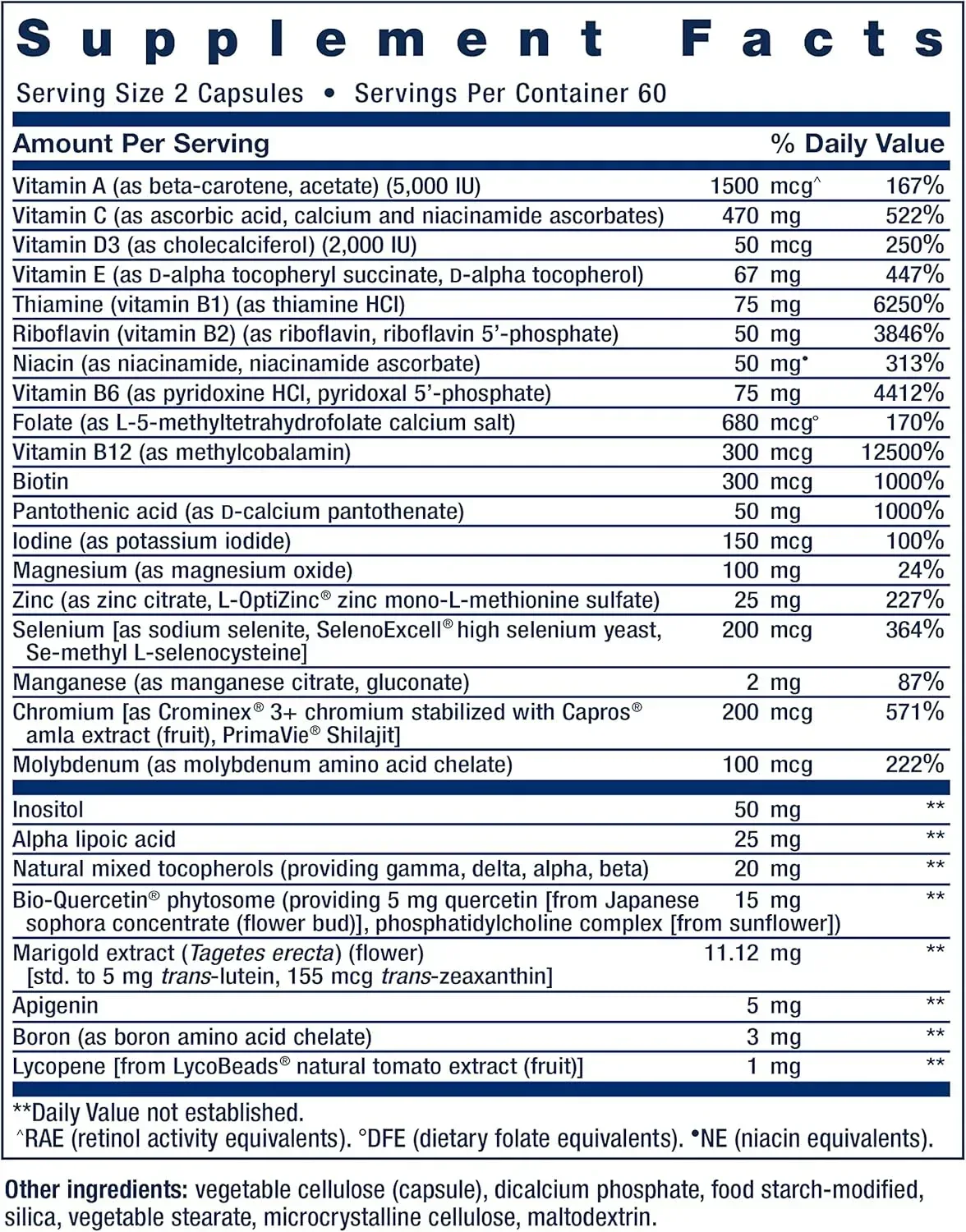 Life Extension, Two-Per-Day Multivitamin - Image 2