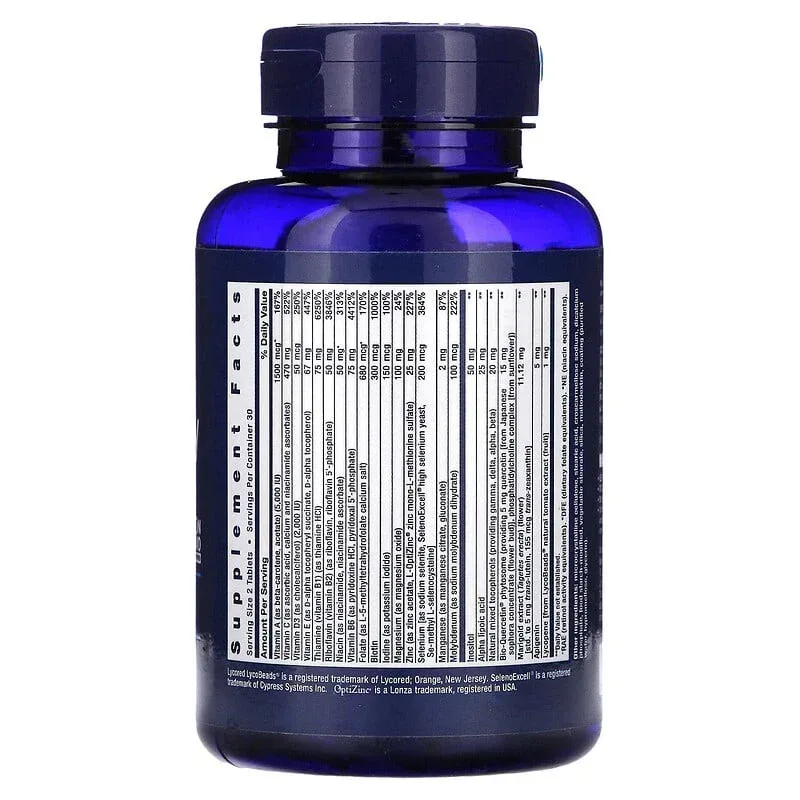 Life Extension, Two-Per-Day Multivitamin, V2, 60 Tablets - Image 2