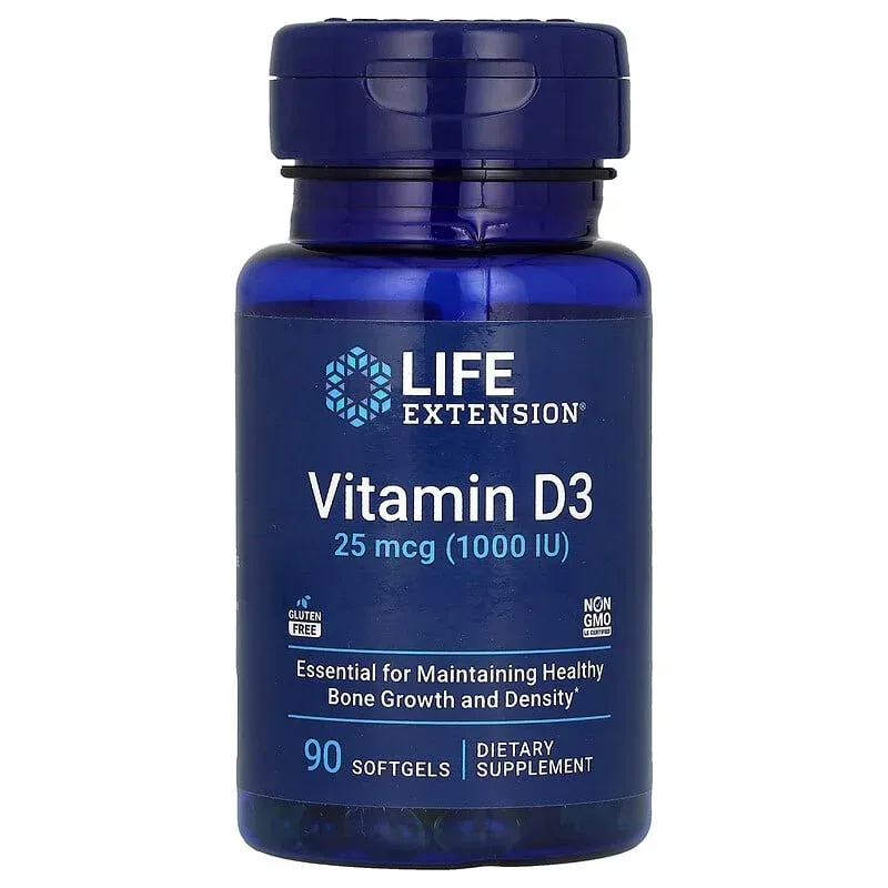Life Extension, Vitamin D3, Softgels