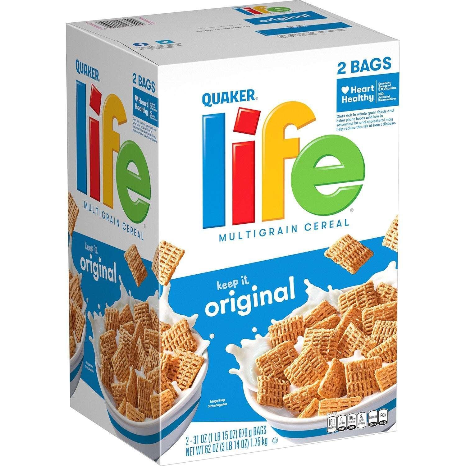Life Multigrain Cereal, 62 oz. - Image 3