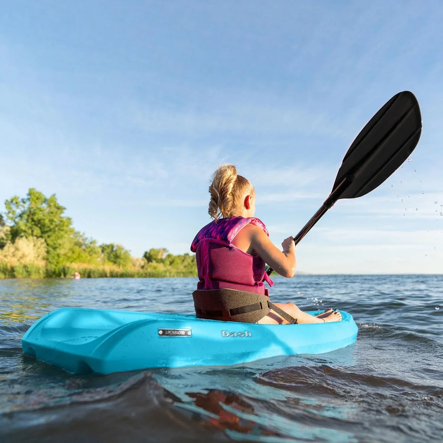 Lifetime Dash 6'6" Youth Sit-On-Top Kayak, Paddle Included - Image 11