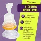 LifeVac Yellow Travel Kit - Portable Suction Rescue Device, First Aid Kit for Kids and Adults, Portable Airway Suction Device for Children and Adults - Image 5