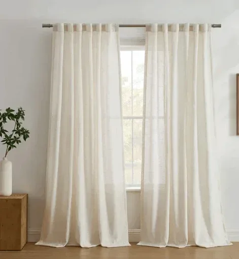 Light Filtering Curtains, 2-piece