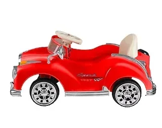 Lil' Rider Classic Car Coupe Ride-On - Red - Image 2