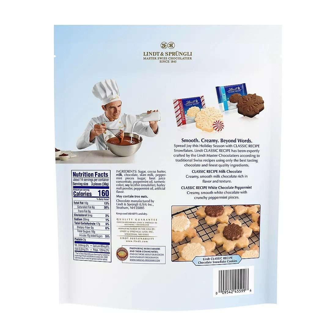 Lindt Assorted Chocolate & Peppermint Snowflakes, 43 ct. - Image 4