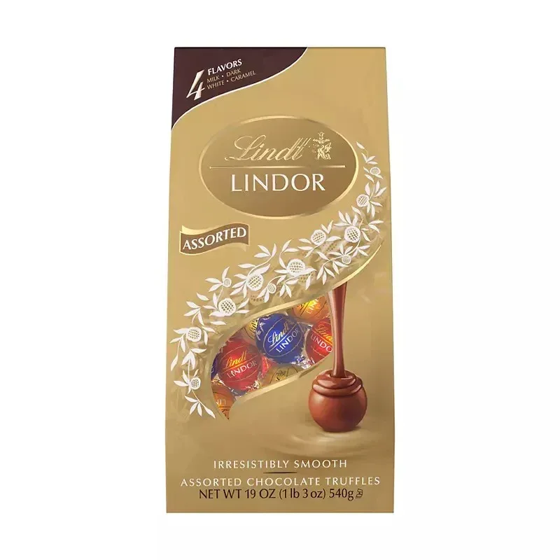 Lindt Lindor Assorted Gold Bag, 19 oz.