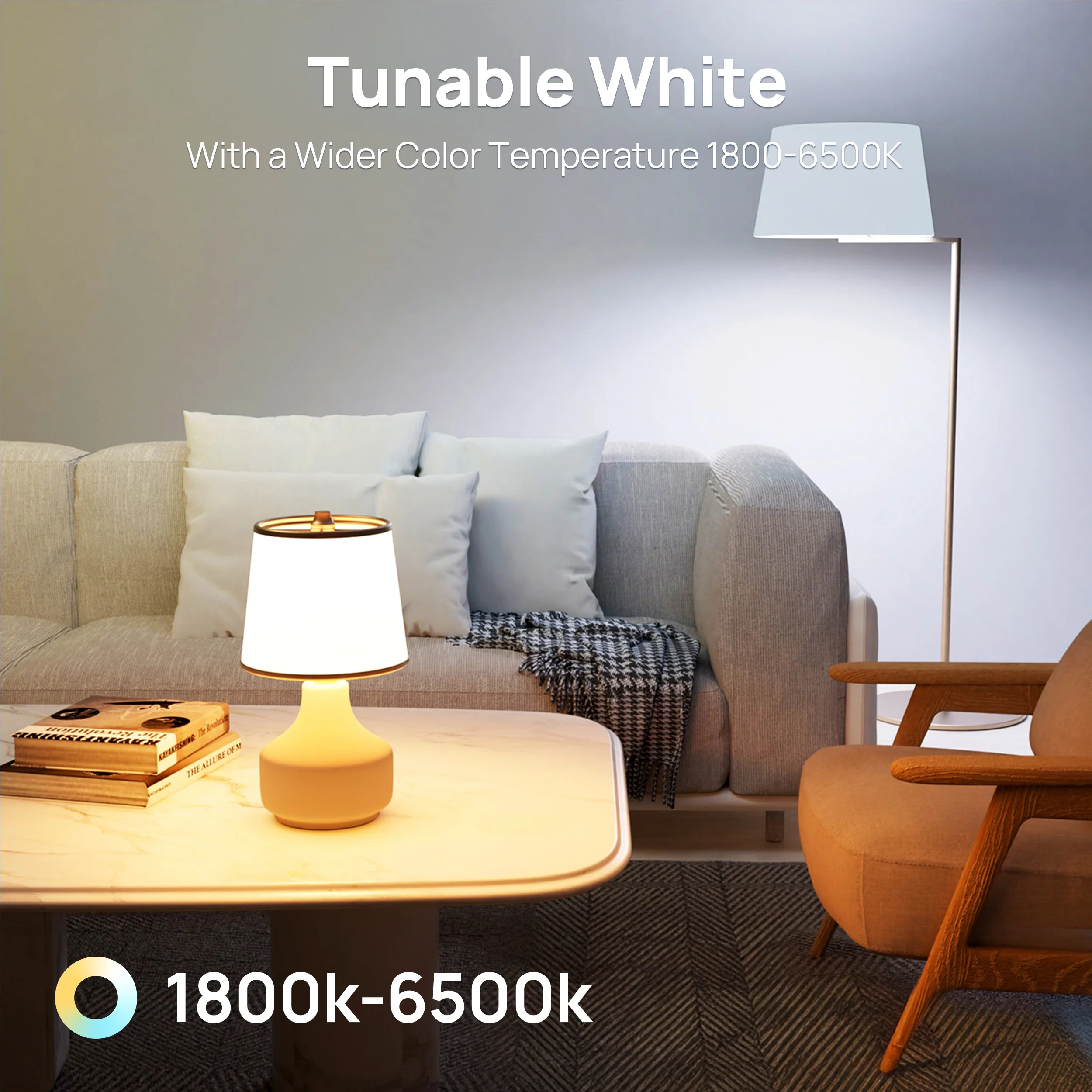 Linkind A21 Matter Smart Light Bulb, Color Changing Smart Bulb, 14W, 1600lm, E26 Base (1 Pack), 2025 Upgraded - Image 10