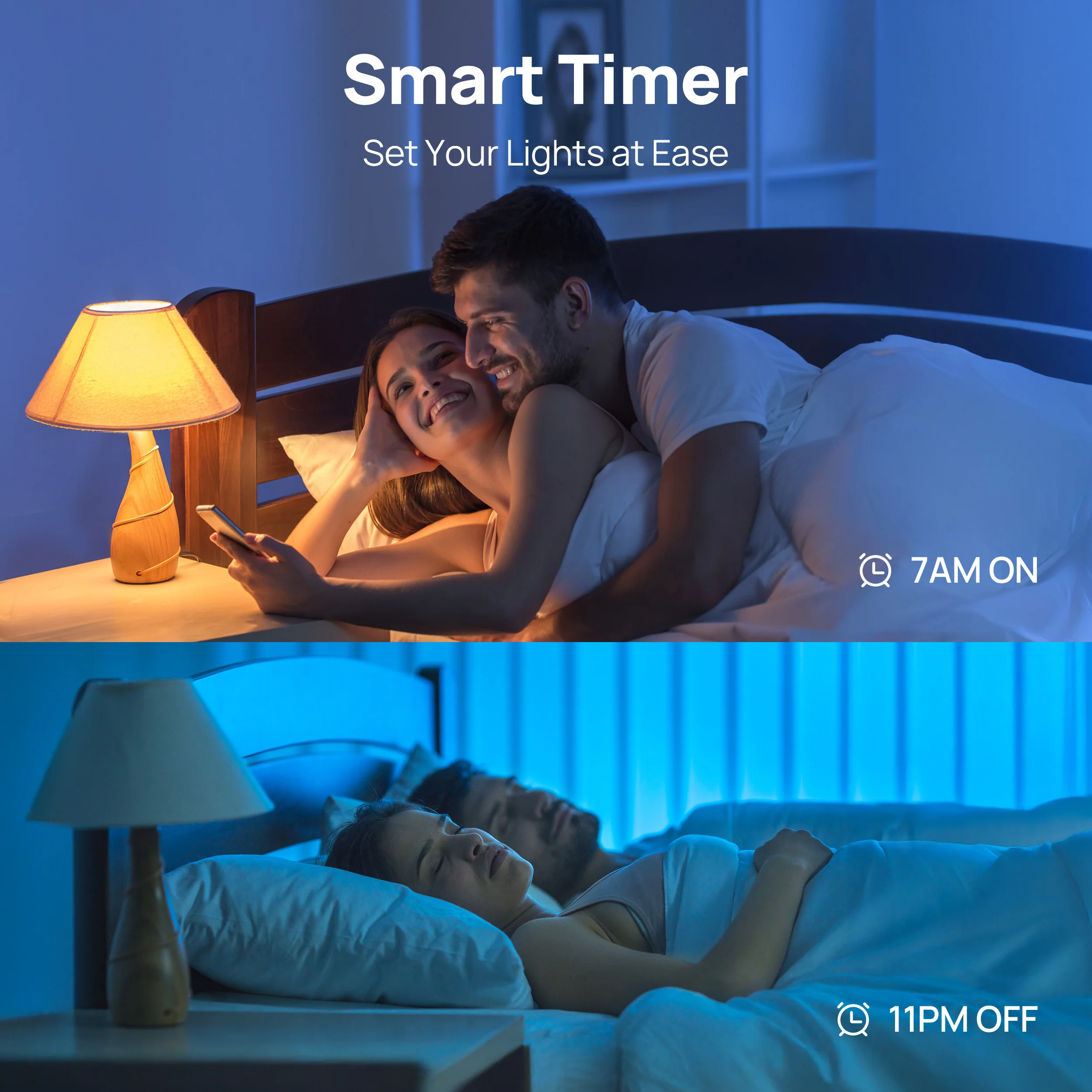 Linkind A21 Matter Smart Light Bulb, Color Changing Smart Bulb, 14W, 1600lm, E26 Base (1 Pack), 2025 Upgraded - Image 8