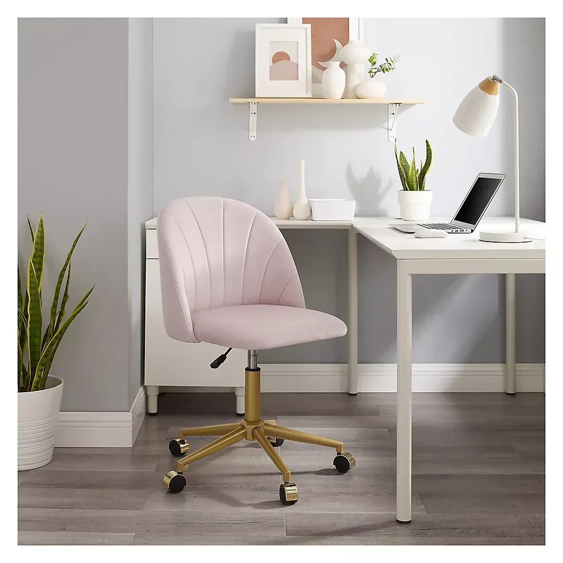 Linon Abigail Desk Chair (Select Color) - Image 4