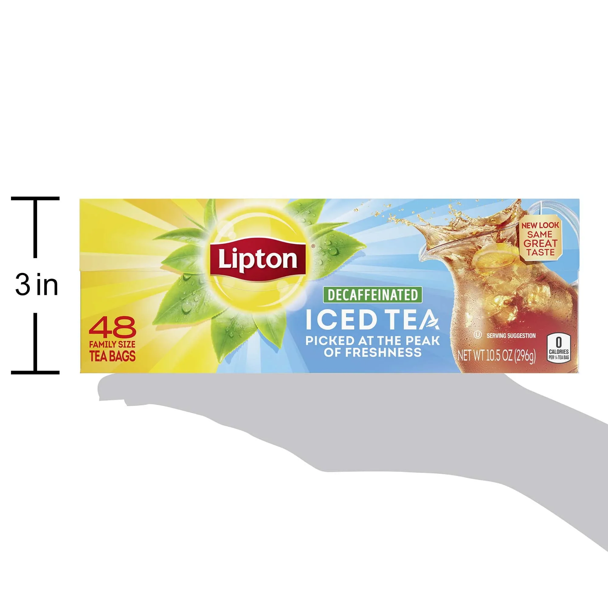Lipton Black tea Family Iced Tea Bags, 48 ct - Image 3