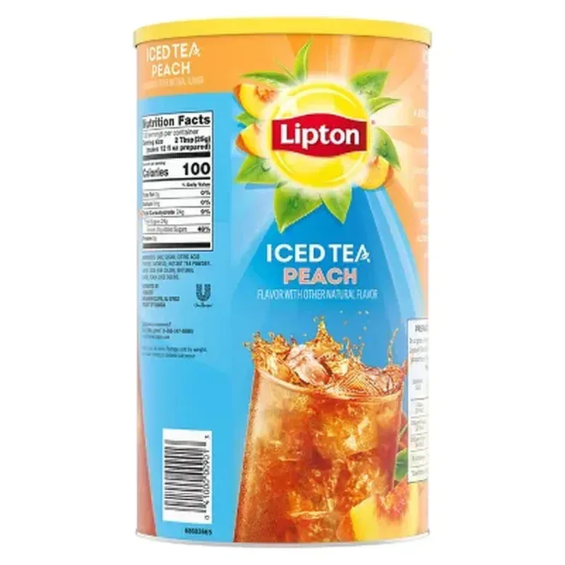 Lipton Sweetened Iced Tea Mix, Peach (89.8 Oz.) - Image 7