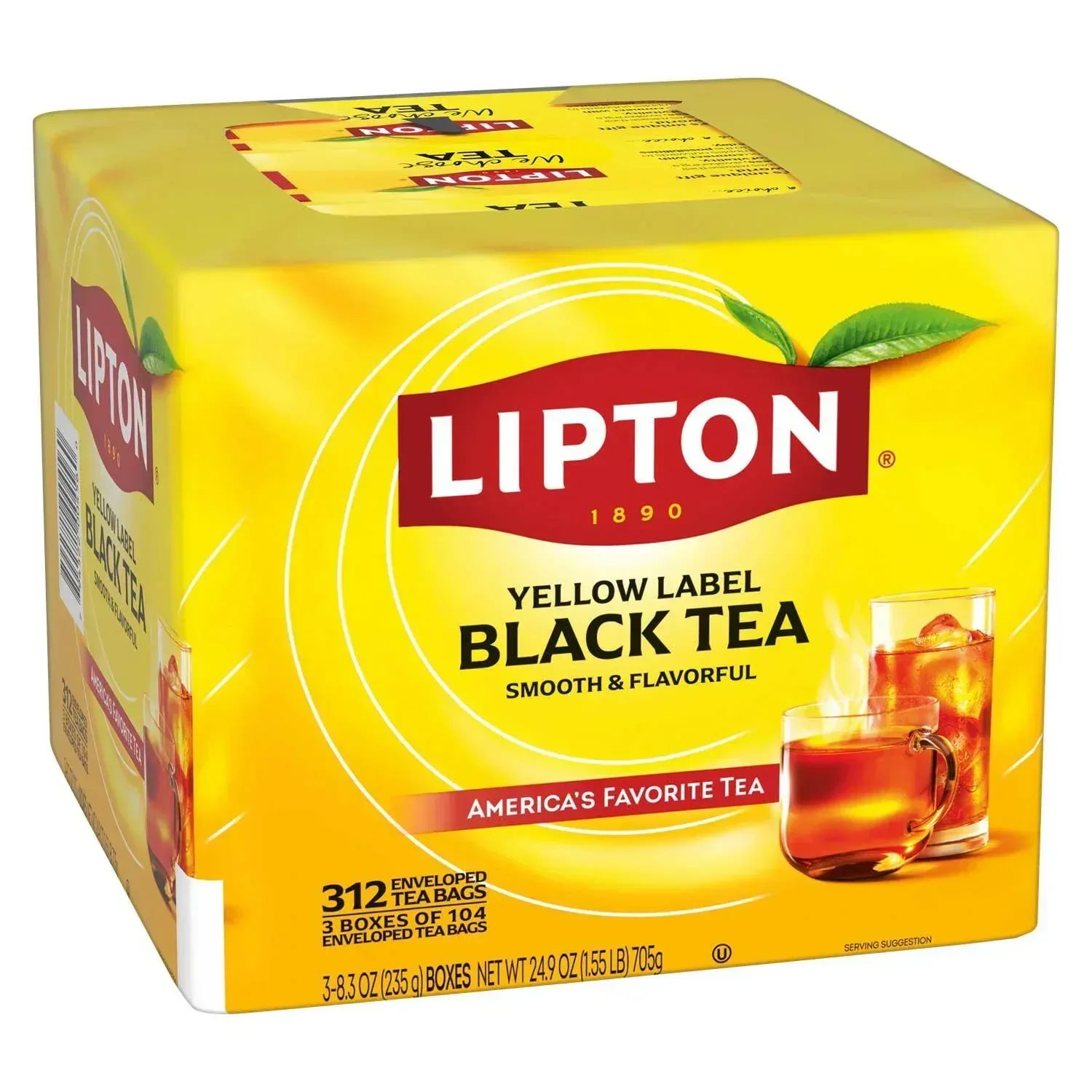 Lipton Tea Bags, Black Tea, 312 ct. - Image 4