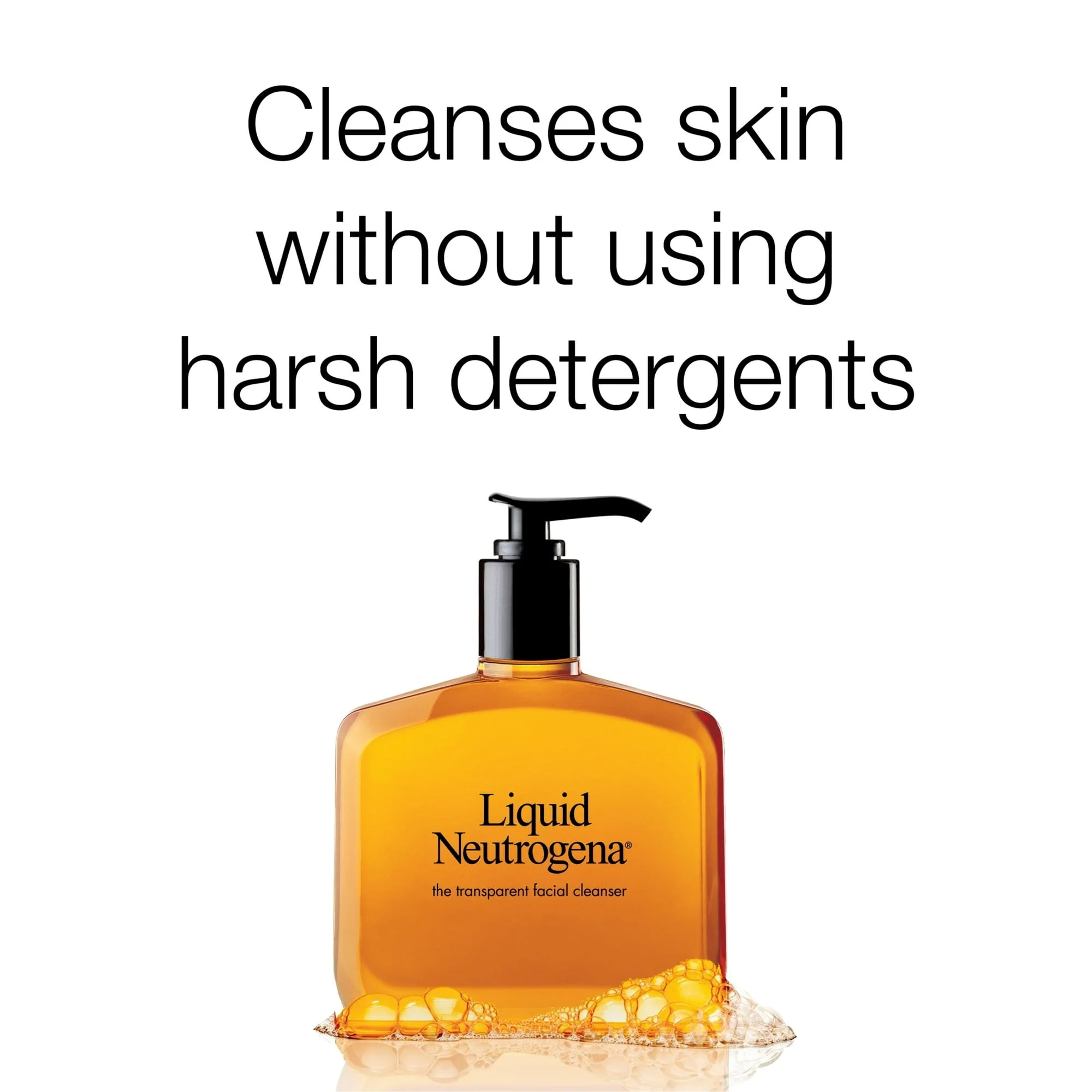 Liquid Neutrogena Fragrance-Free Mild Gentle Face Cleanser, 8 fl. oz - Image 4