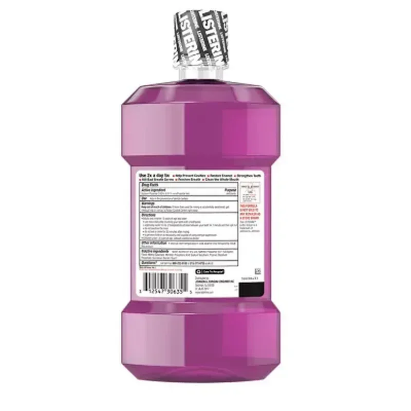 Listerine Total Care Mouthwash, Fresh Mint (33.8 Fl. Oz., 3 Pk.) - Image 9