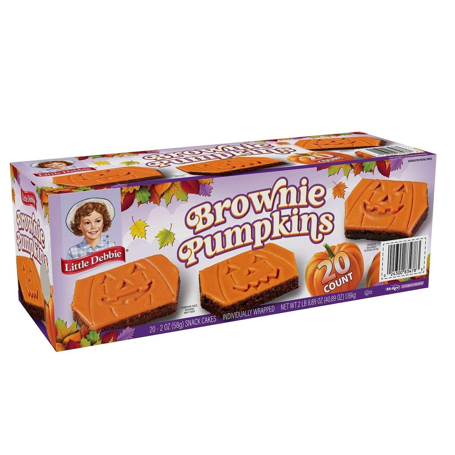 Little Debbie Fall Brownie Pumpkins, 2 oz., 20 ct. - Image 6