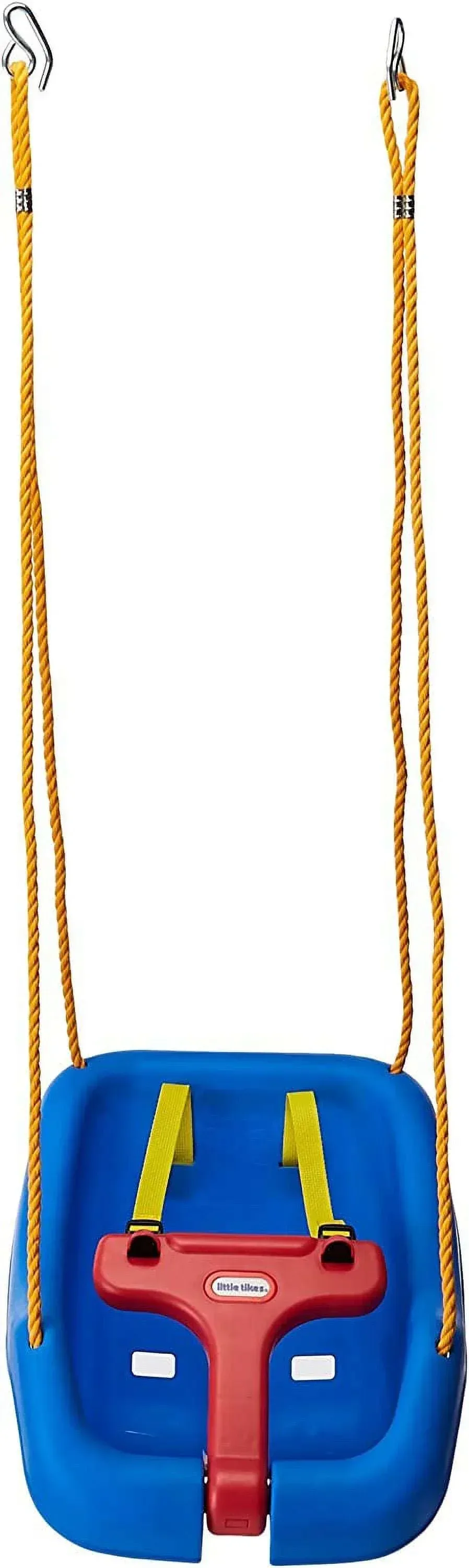 Little Tikes 2-in-1 Snug and Secure Swing, High Back Swing, Blue - Image 3