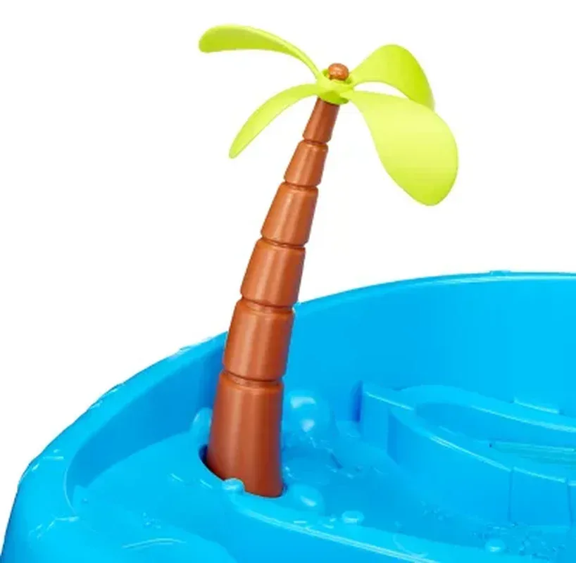 Little Tikes Treasure Island Water Table - Including 10 Accessories - Image 6