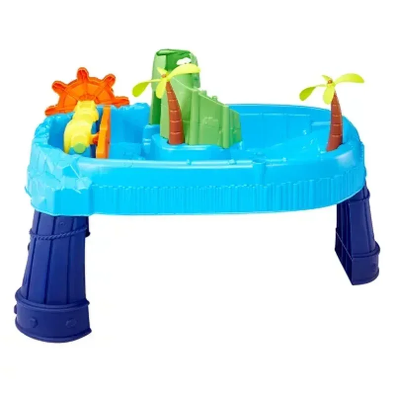 Little Tikes Treasure Island Water Table - Including 10 Accessories - Image 9