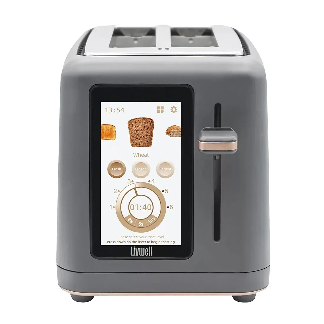 Livwell Touch IQ 2-Slice Toaster
